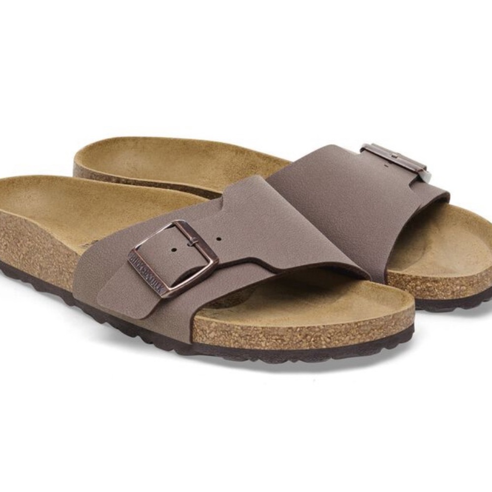 New Women’s Birkenstock Catalina Mocha Sandal Size 38